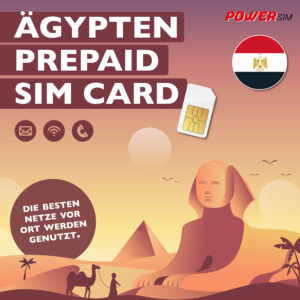 Ägypten Reise Sim Karte 3GB 30 Tage gültig
